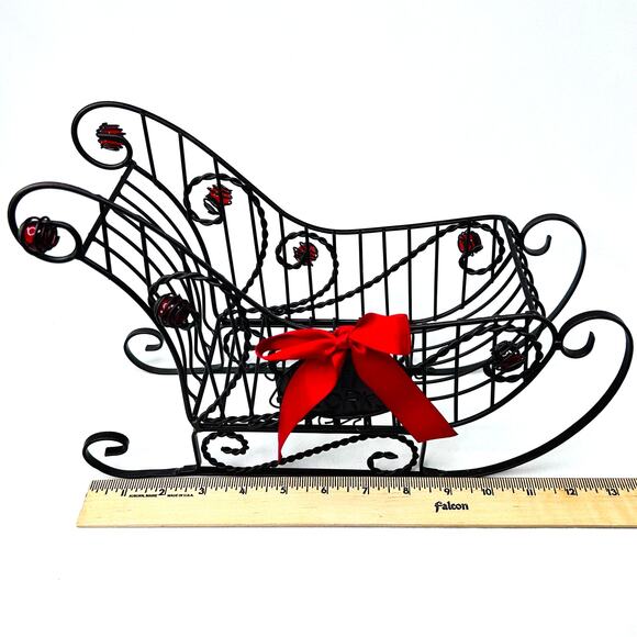 Cork Cage Sleigh Metal Cork and Wine Bottle Holder - Picture 9 of 11